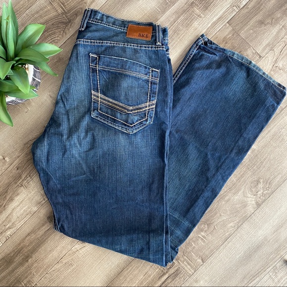 BKE Buckle Tyler bootcut jeans size 36L - Picture 2 of 7